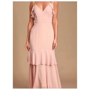 NWT Blush Maxi Dress